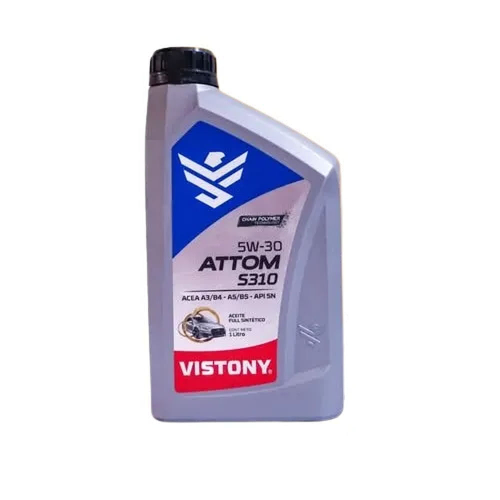 ACEITE VISTONY ATTOM S310 5W30 - 1 cuarto (946 ml)