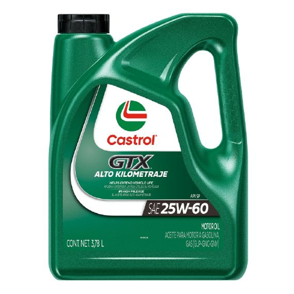 ACEITE CASTROL - GTX ALTO KM 25W60 - 1 GALON