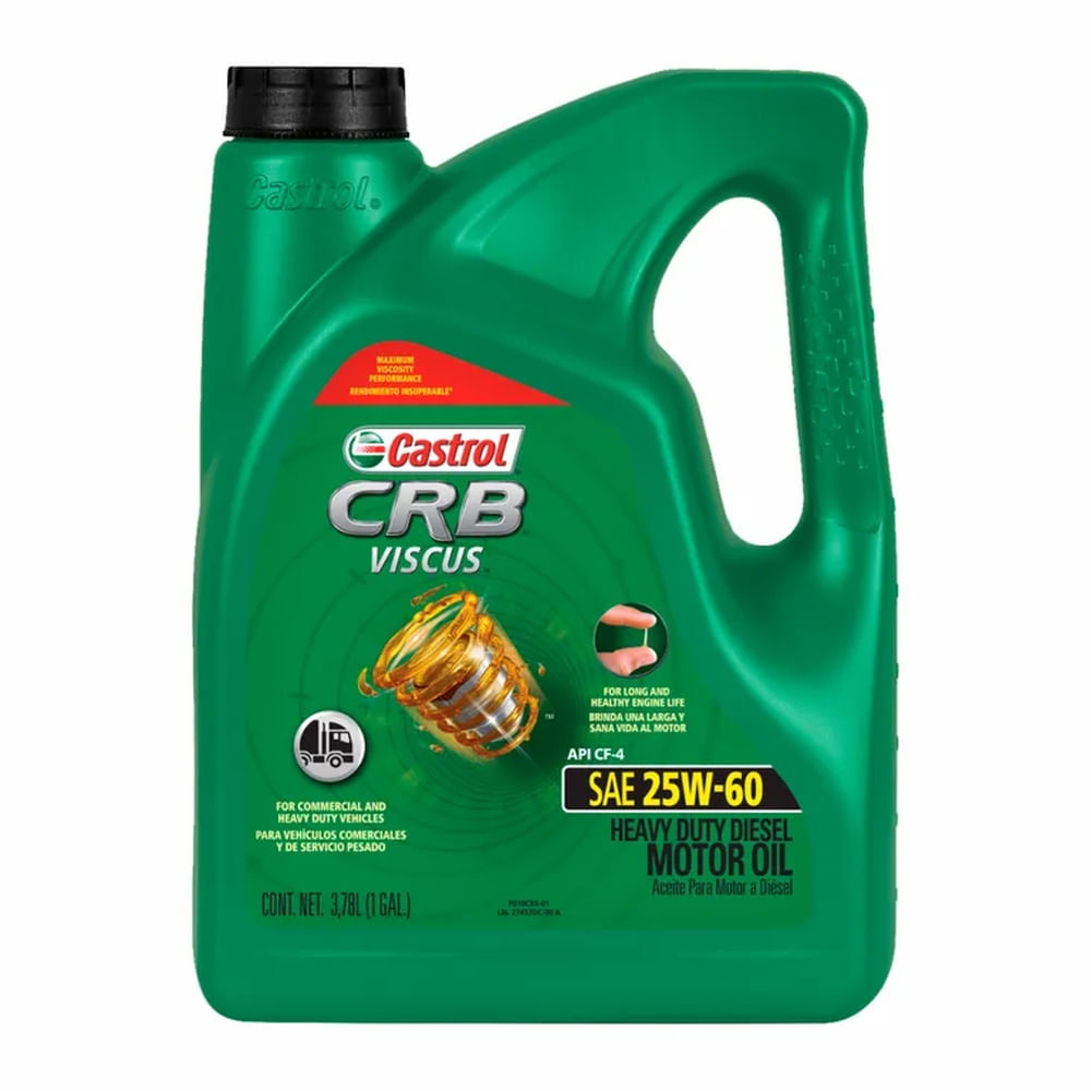 ACEITE CASTROL - CRB VISCUS 25W60 - 1 GALON