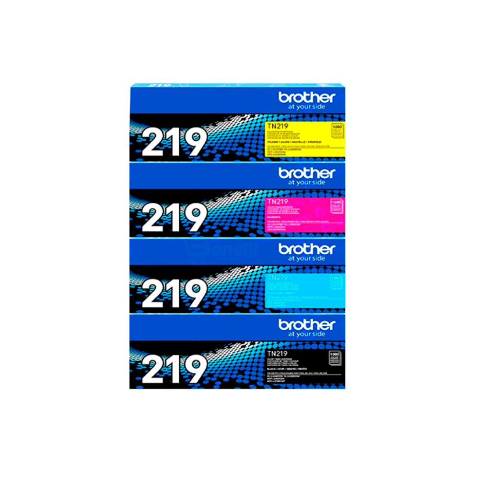 Kit de Toner Brother TN-219 HL-L3280CDW HL-L3240CDW DCP-L3560CDW - MFC-L3760CDW