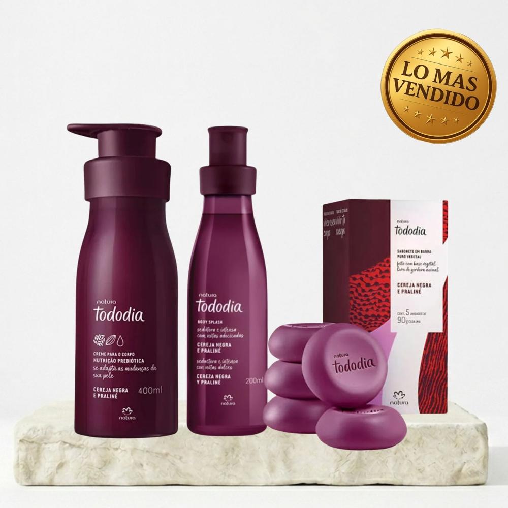 KIT TODODIA CEREZA NEGRA Y PRALINE