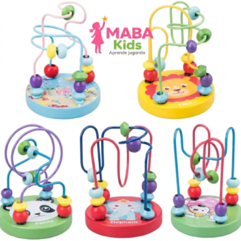 Circuito de Motricidad - Laberinto Didáctico de Madera Montessori