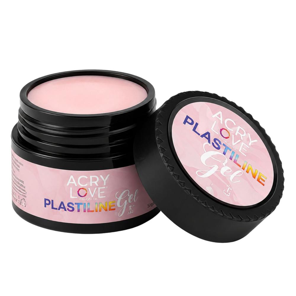 Gel Plastiline Diseños 3D En Uñas Tono 03 Rosa Neón Acry Love