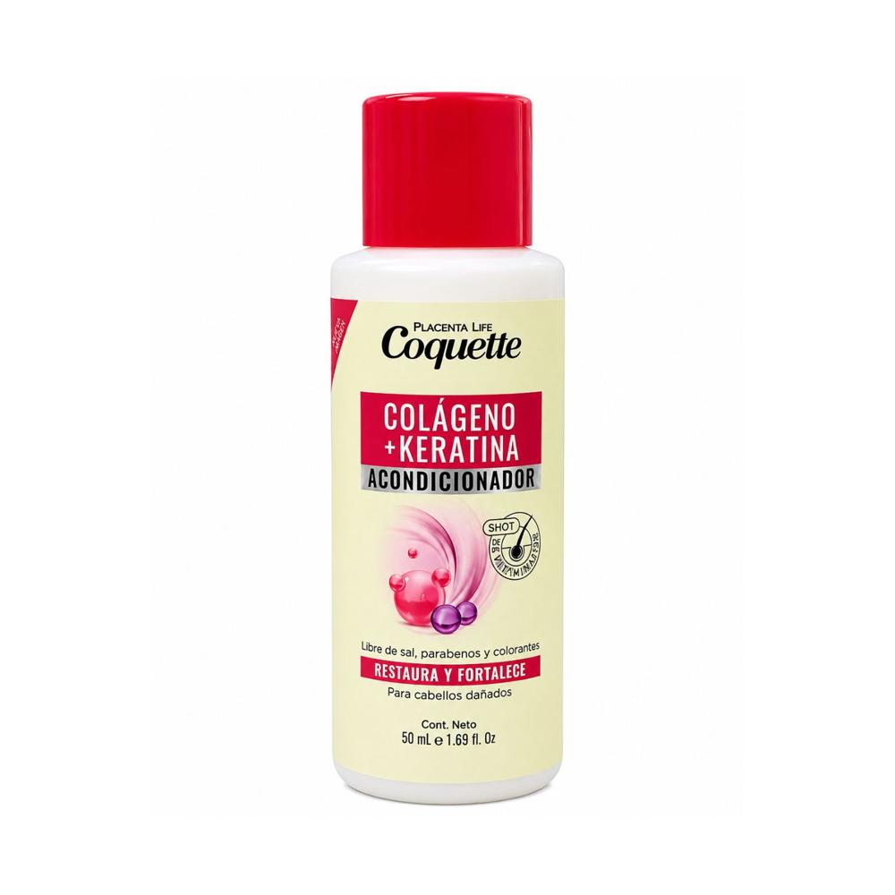 Acondicionador Colágeno + Keratina 50 ml - PLACENTA LIFE