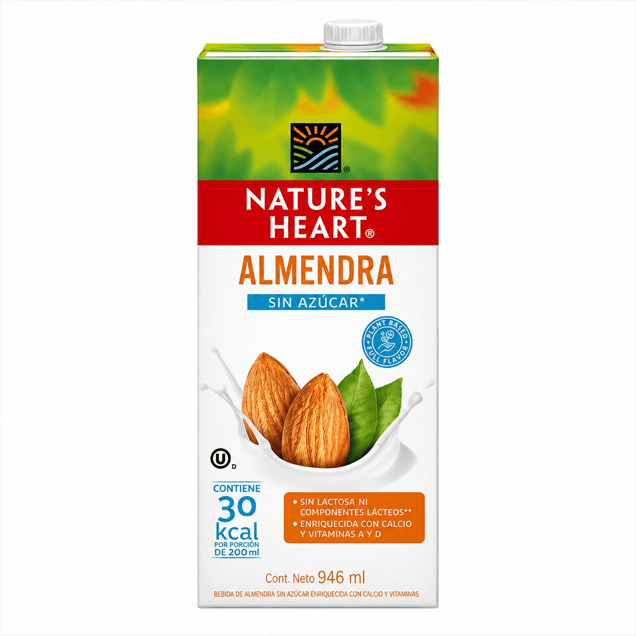 Leche de Almendra Sin Azucares 946ml