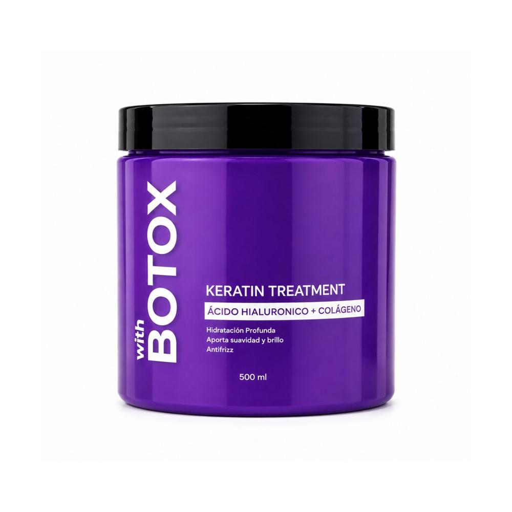 Tratamiento Keratina Botox Á. Hialurónico 500 ml - MUSA