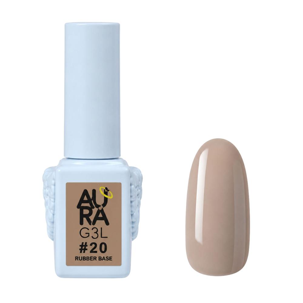 Esmalte Rubber Gel Para Uñas #20 - AURA
