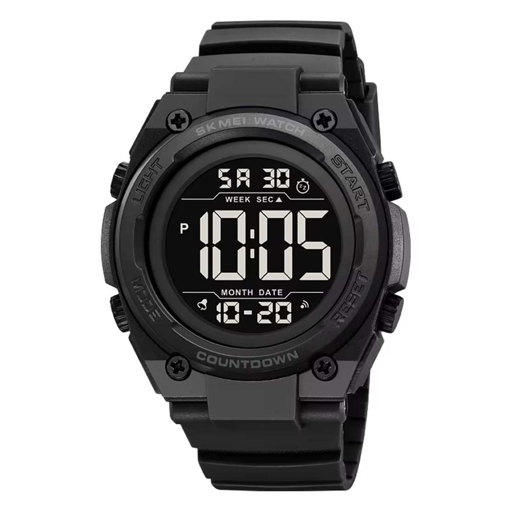 Reloj  Hombre Skmei Trooper Digital Deportivo Dual Alarma Negro 2713