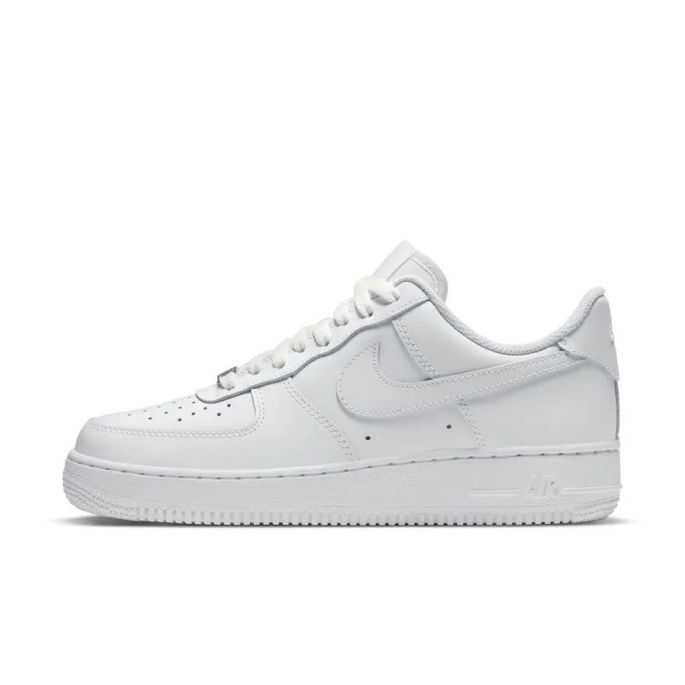 Zapatillas NIKE Dama AIR FORCE 1 07 REC DD8959-100 Blanco Cuero Talla 7.5