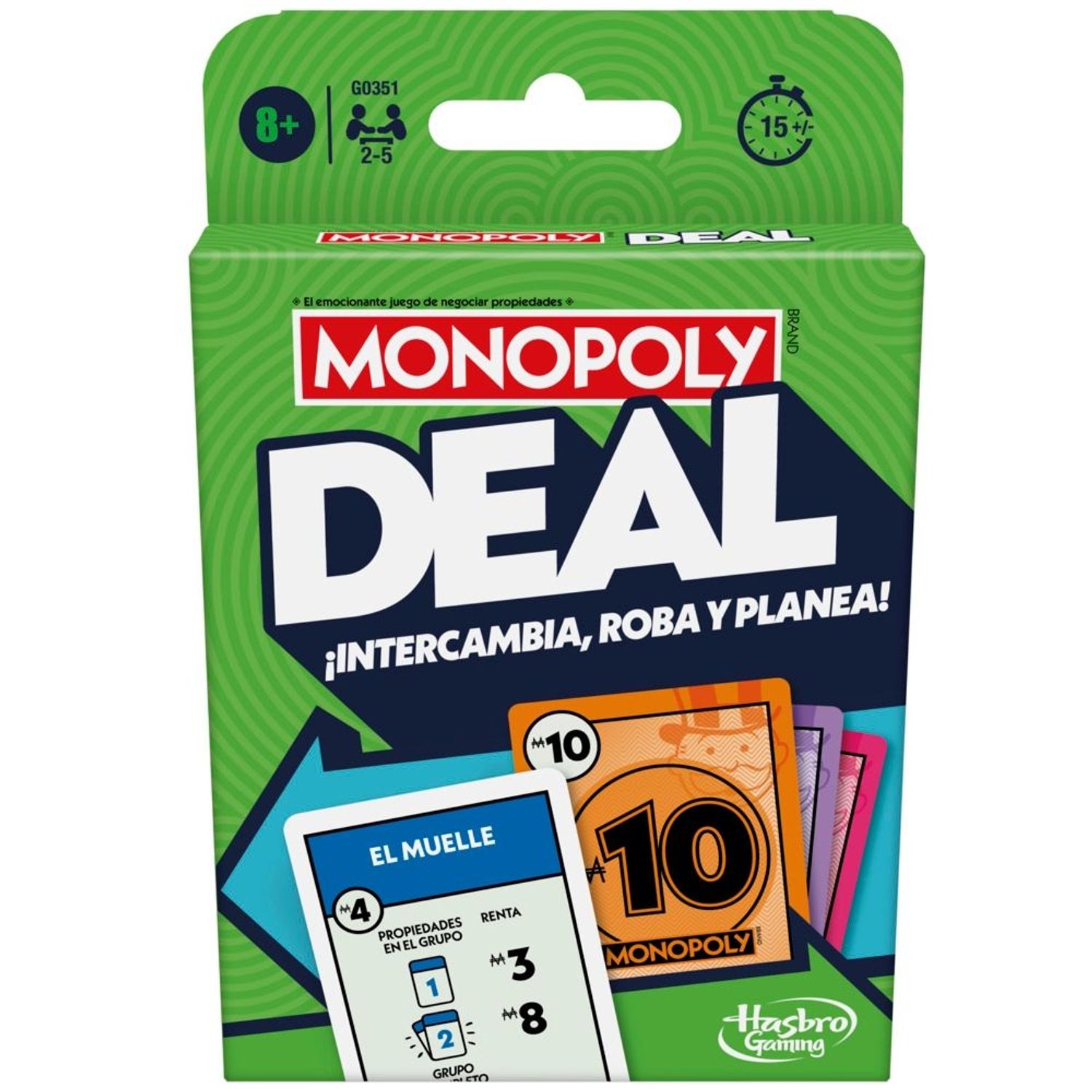 Juego De Cartas Monopoly Deal