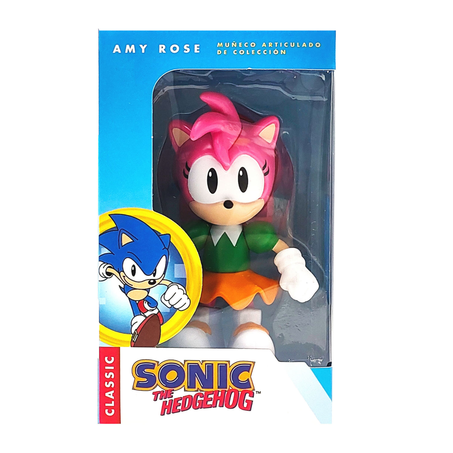 Figura De Acción Sonic Amy Rose 10.5 Cm
