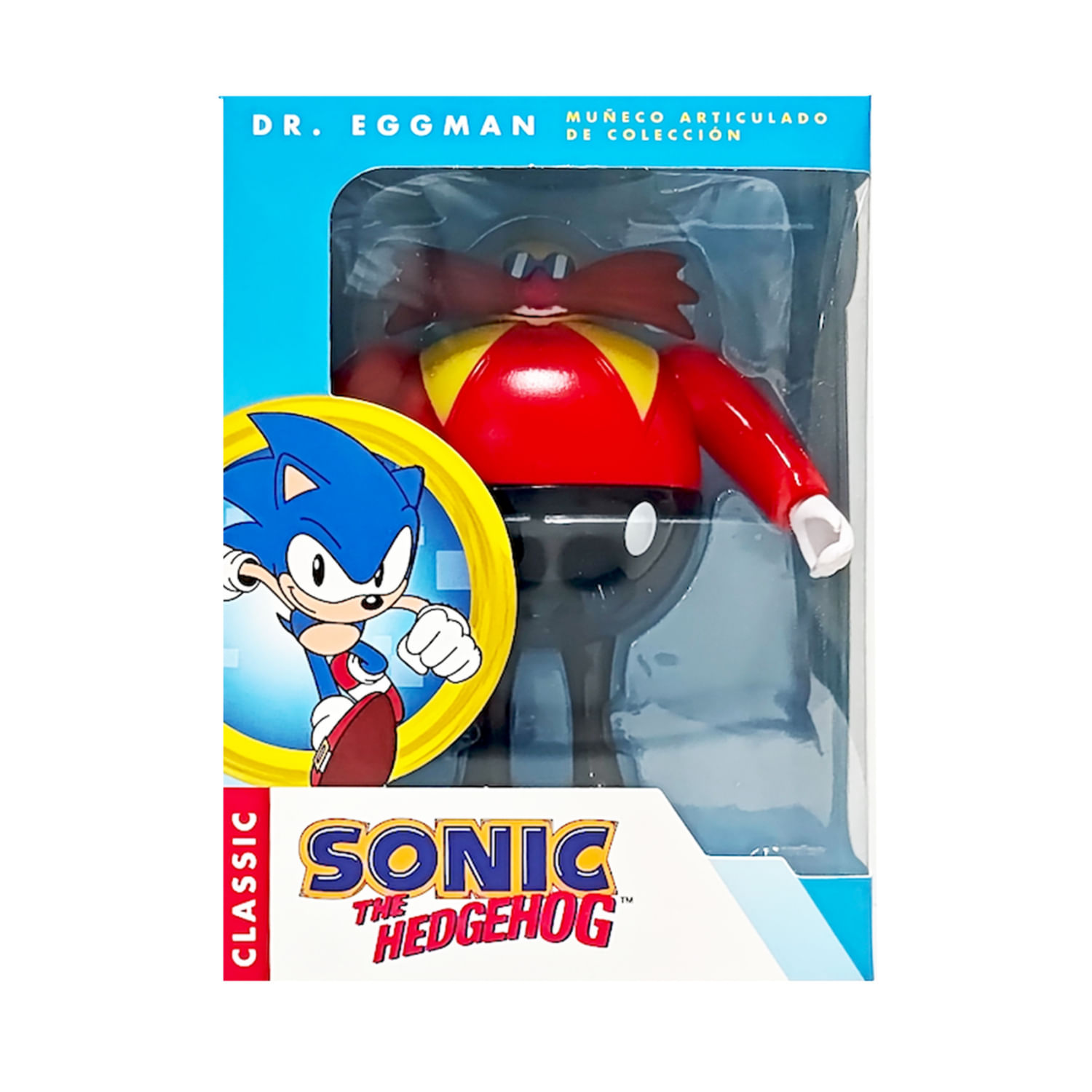 Figura De Acción Sonic Eggman 10.5 Cm