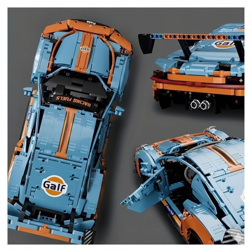 Carro Lego Porshe De Carreras 118 Control Remoto Con Luces Led