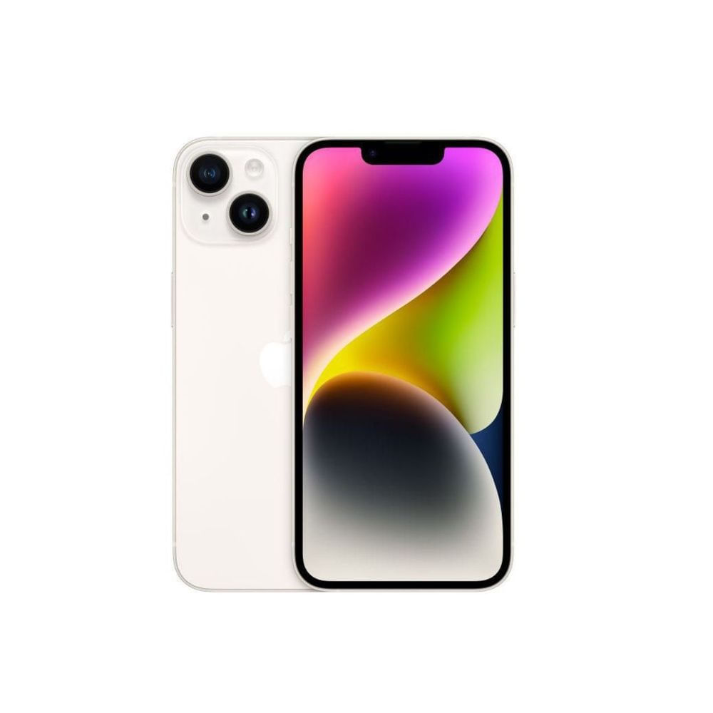 Apple iPhone 14 - 128GB Reacondicionado A - Blanco