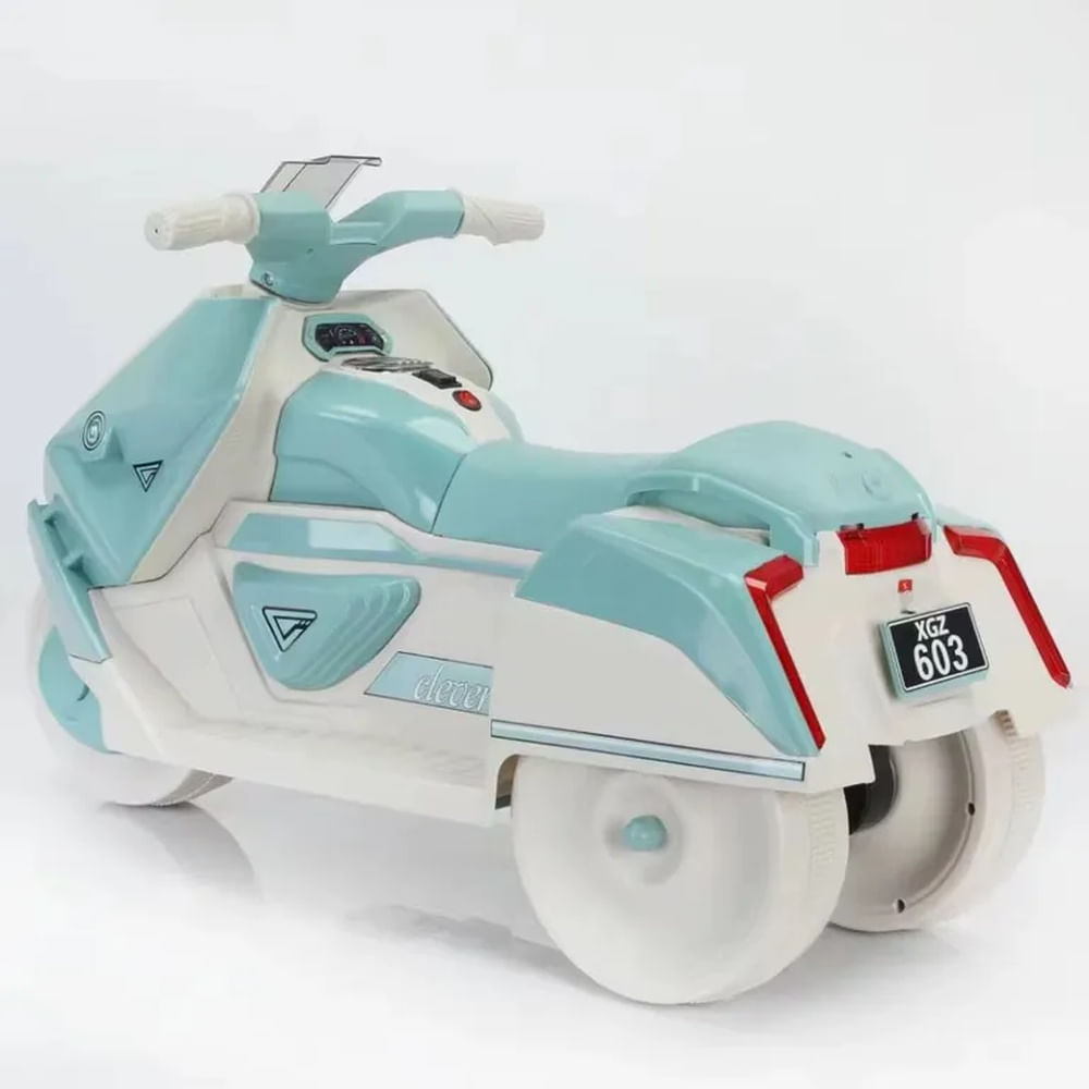 Moto Eléctrica  FUTURISTA  unisex- MUSICAL CON LUCES LED