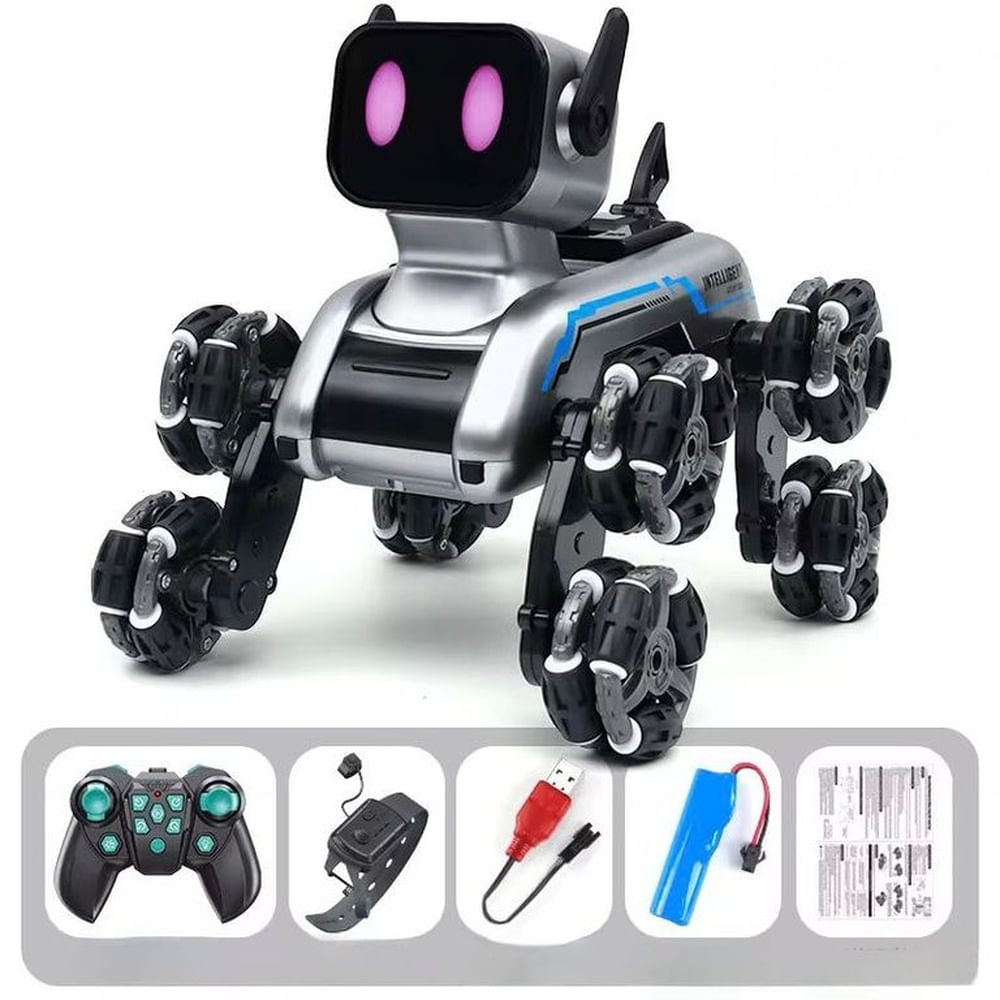 Mascota Robot Interactivo Control - Pulsera Sensorial VIRAL 2026