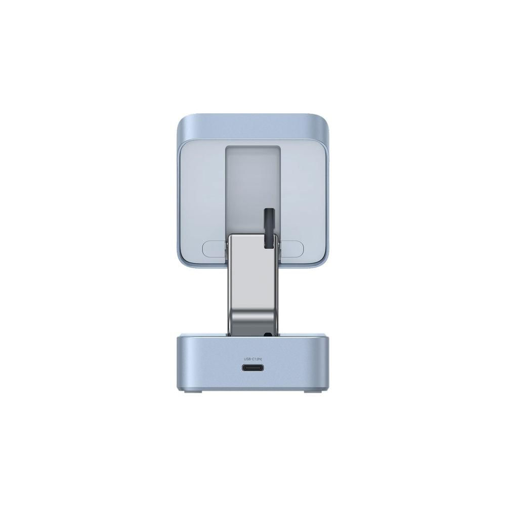 Cargador Inalámbrico Magnético UGREEN 55960B MagFlow 2 en 1 Qi2 25W para iPhone + AirPods - Gris