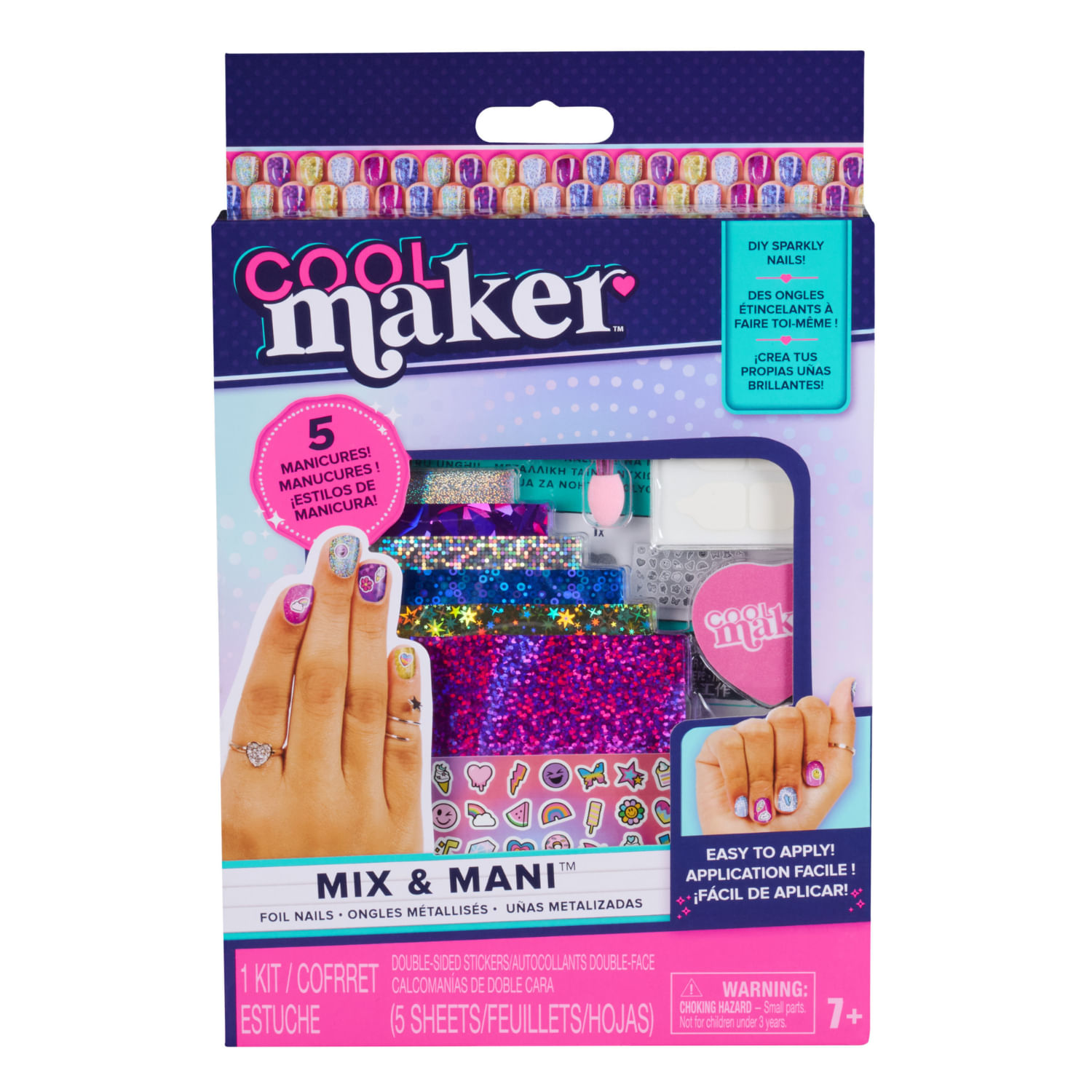 Kit Uñas Foil Mix Coolmaker