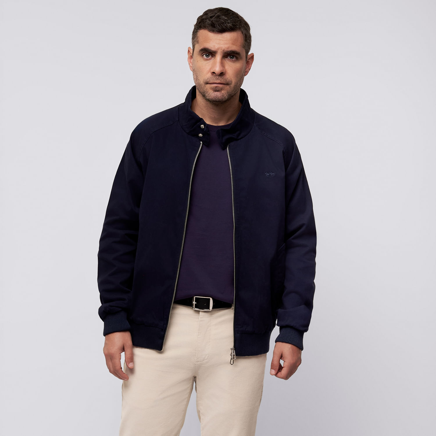 Casaca Hombre Bomber Verano The Royal Parks British Club Navy Talla S