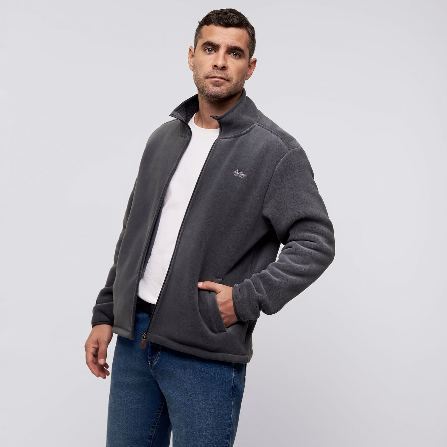 Polera Hombre Polar Parche The Royal Parks British Club Navy Talla XL