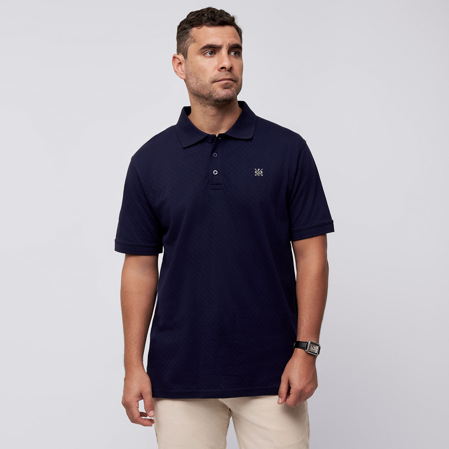 Polo Hombre Rombos The Royal Parks British Club Navy Talla S