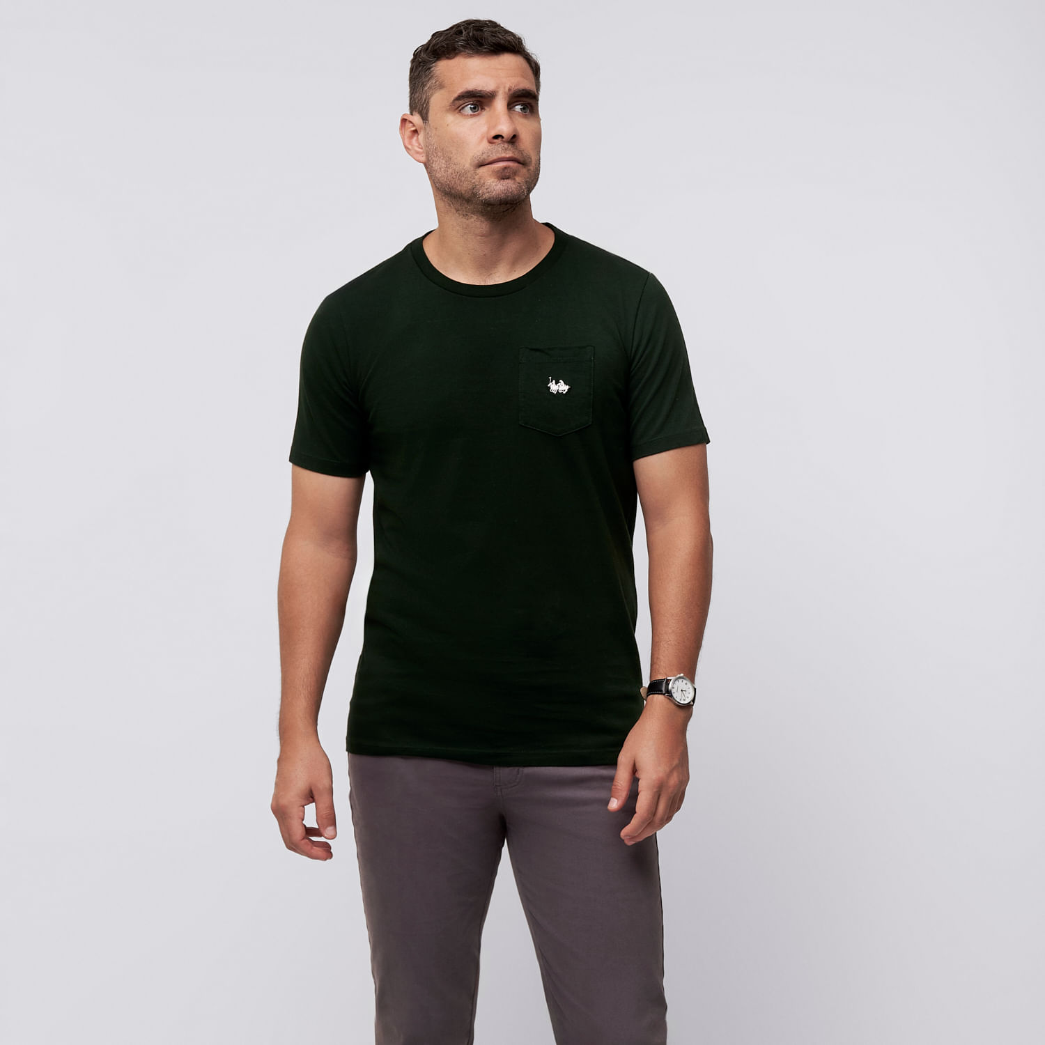 Polo Hombre Logolav The Royal Parks British Club Verde Talla M