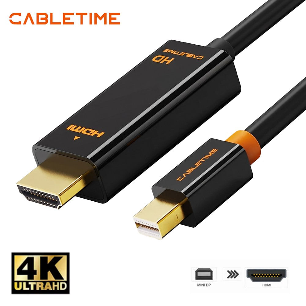 Cable Mini DisplayPort a HDMI Premium Full HD 1080p a 60Hz 3 M CABLETIME