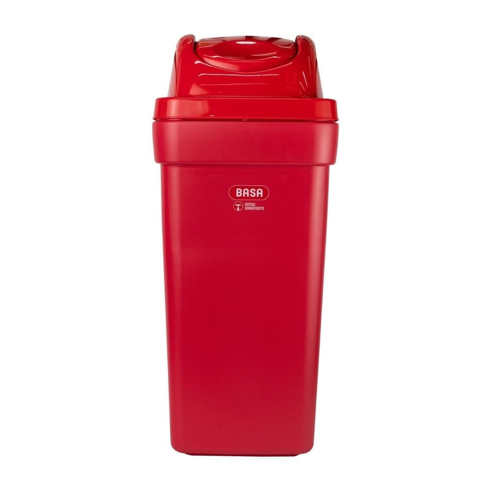 Tacho Bodeguita Vaiven Smart Grip 50L Rojo Basa