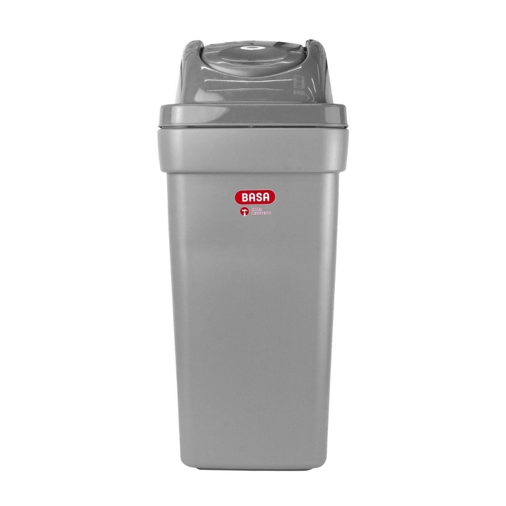 Tacho Bodeguita Vaiven Smart Grip 50L Gris Basa