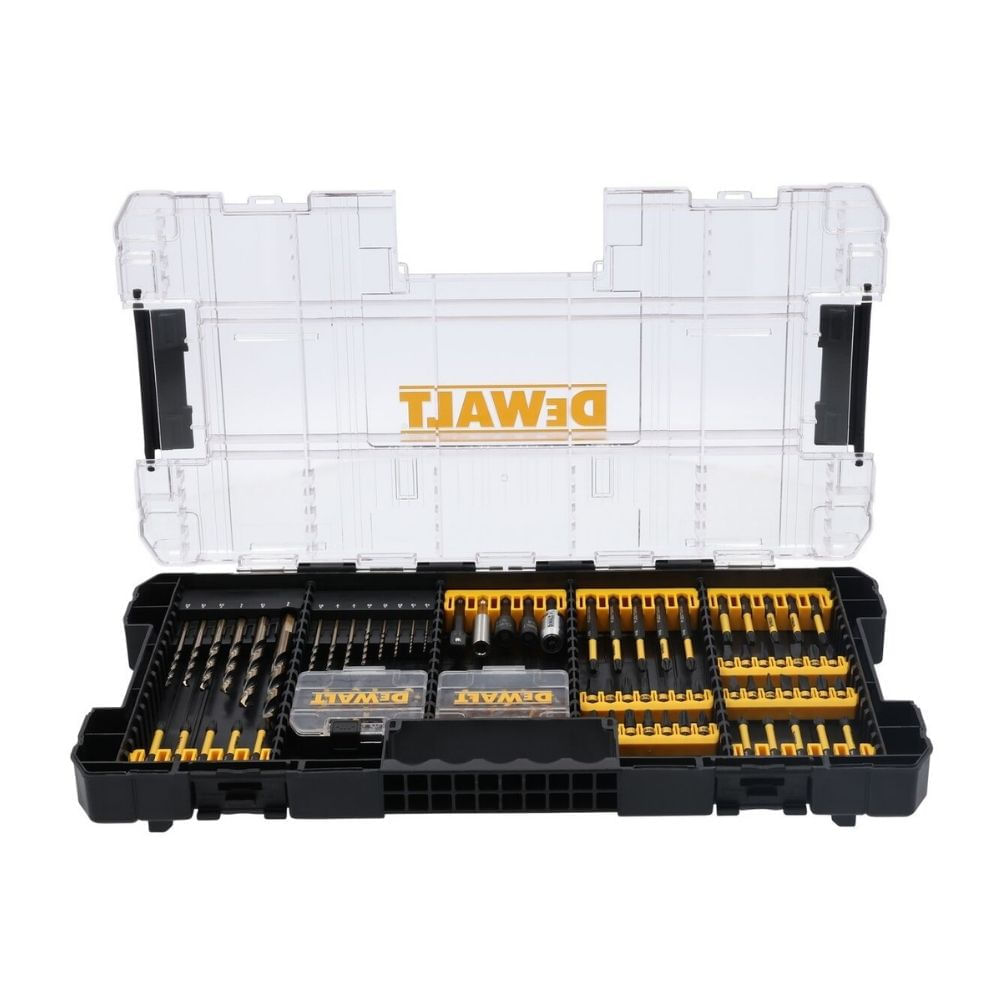 Set de Puntas de Destornillador Impacto 100 Piezas Dewalt DWANGFT100SET