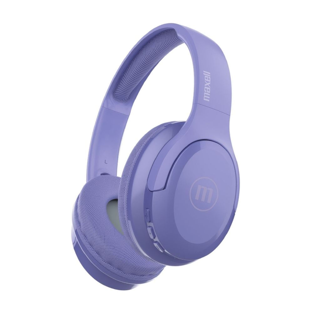 Audífono Bt Fly Mid Size Morado Maxell Hp-bt200