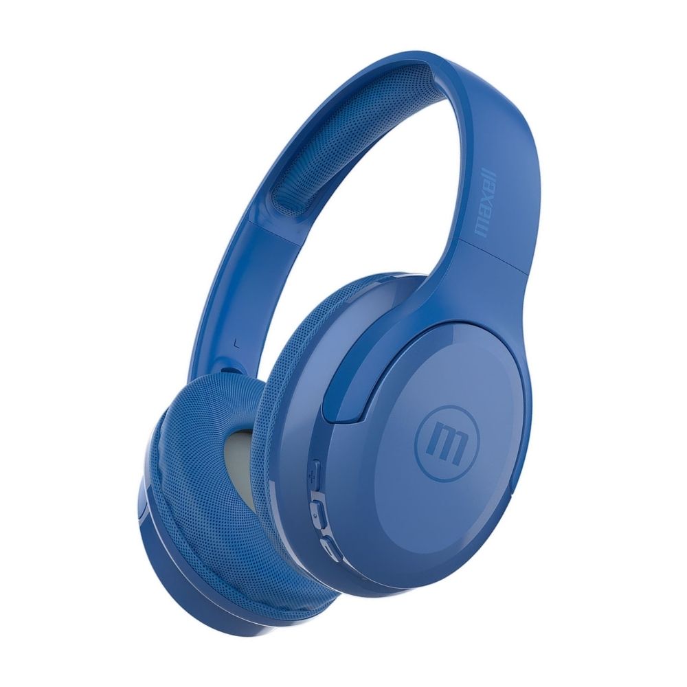 Audífono Bt Fly Mid Size Azul Maxell Hp-bt200