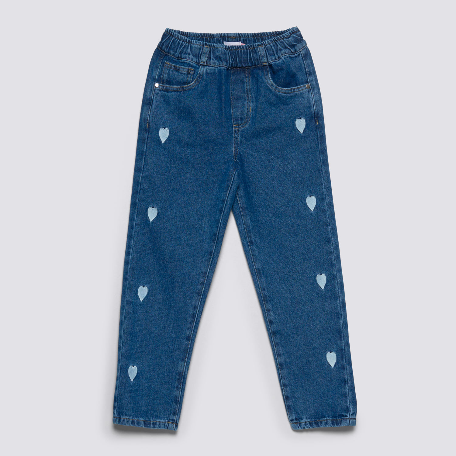 Jean Niña Elastic Bord Circus Azul Talla 8