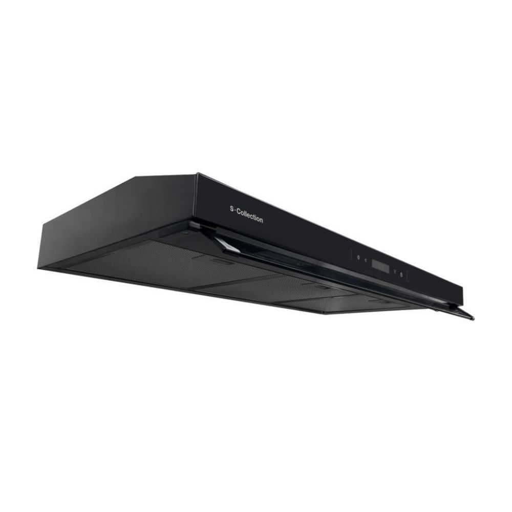 Campana Extractora 90cm S-Collection Slim Black 3120TURE19COV3 2m Touch Free