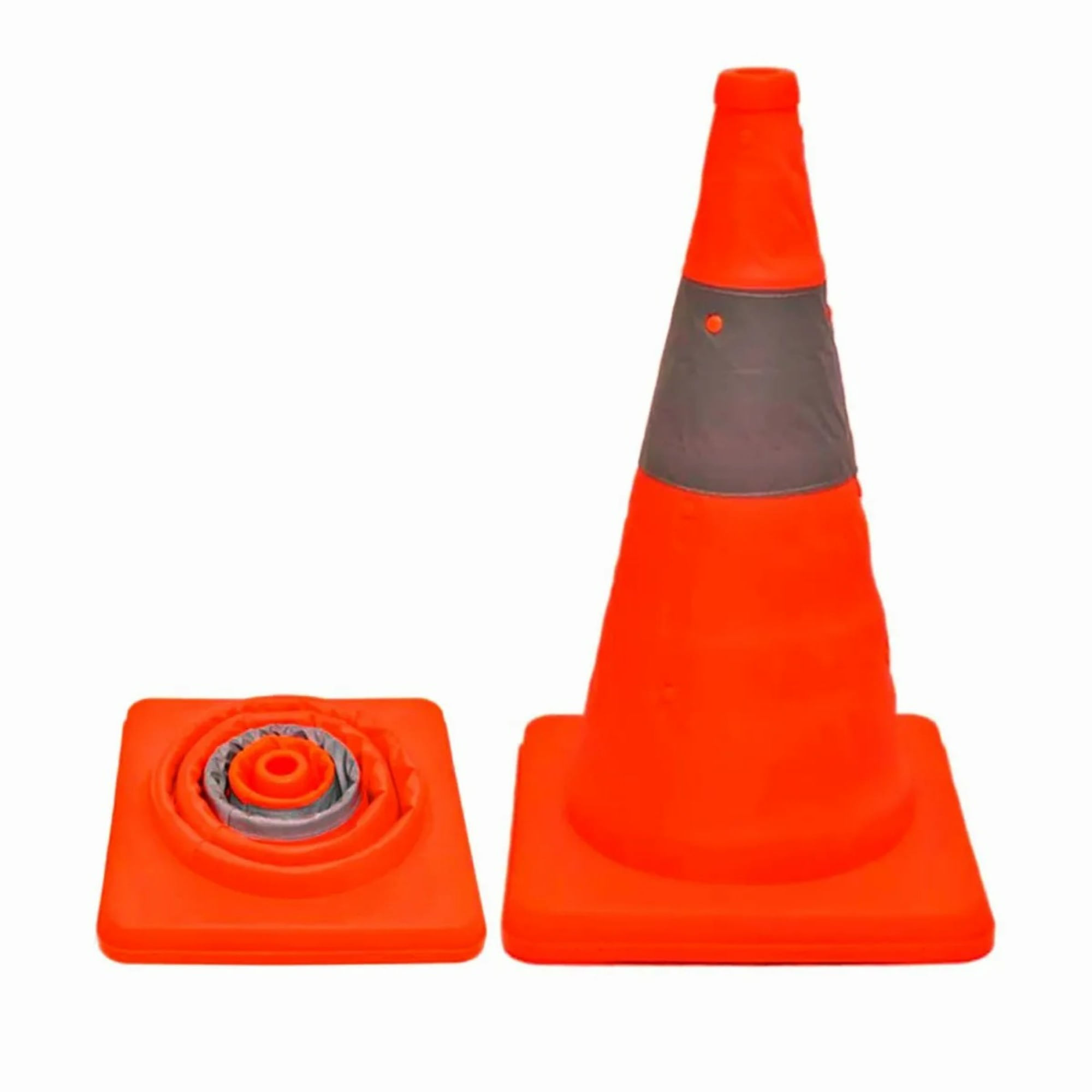 Cono de seguridad retráctil x 40cm