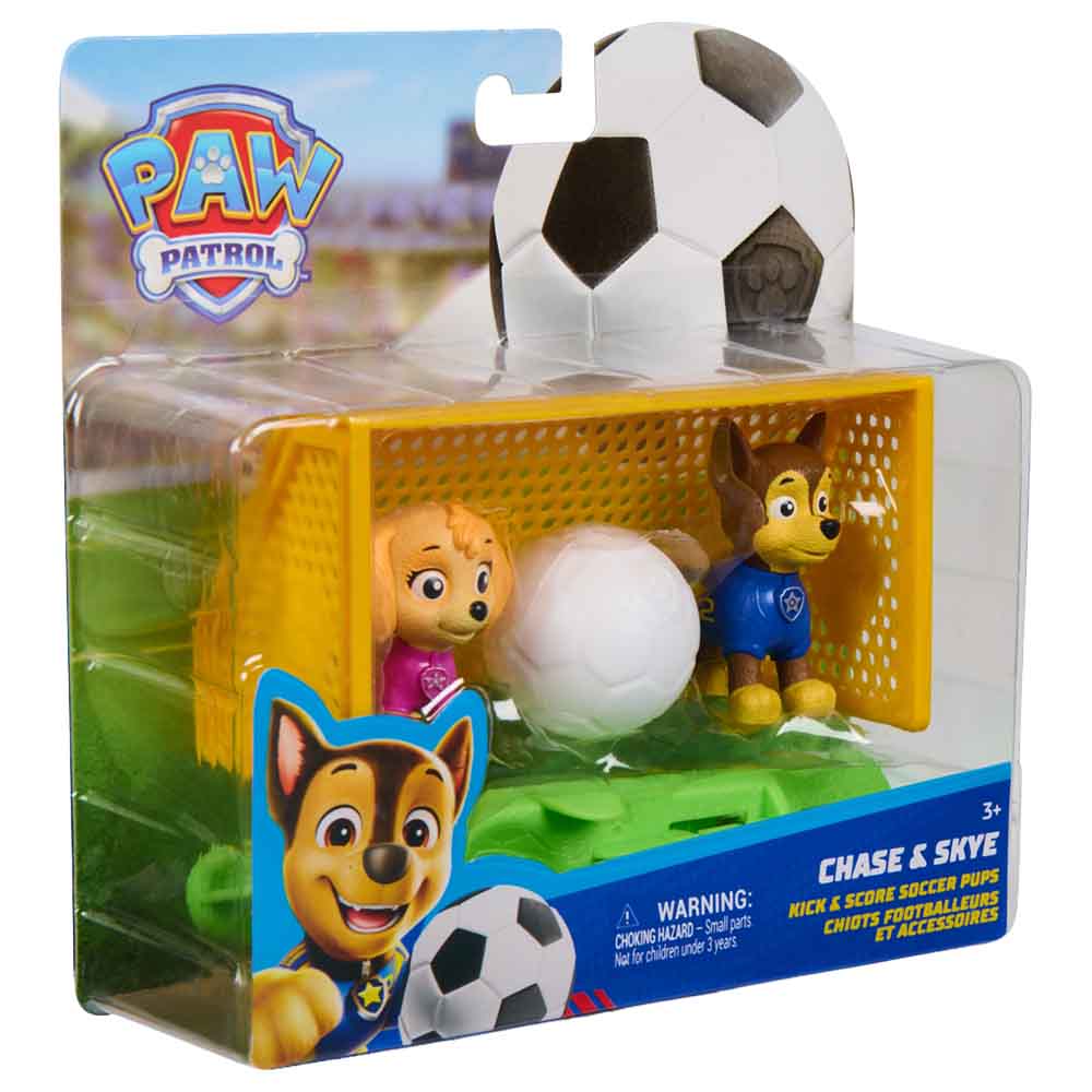 Set Deportivo PAW PATROL Chase y Skye