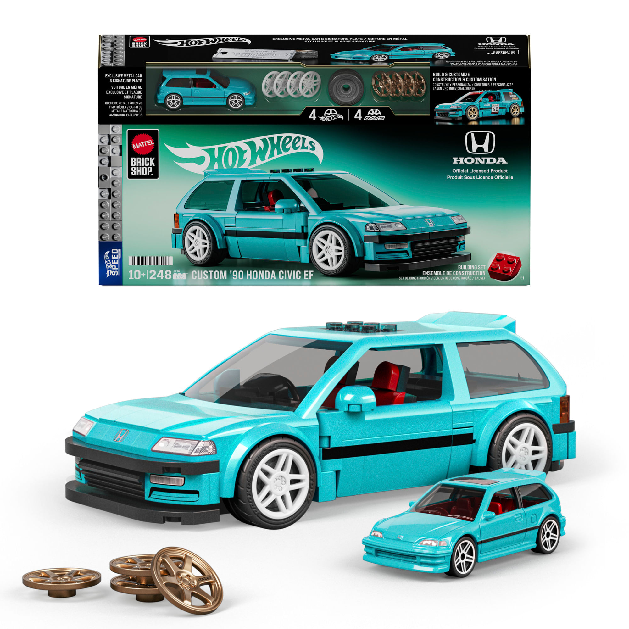 Set de Construcción MATTEL BRICK SHOP Honda 90