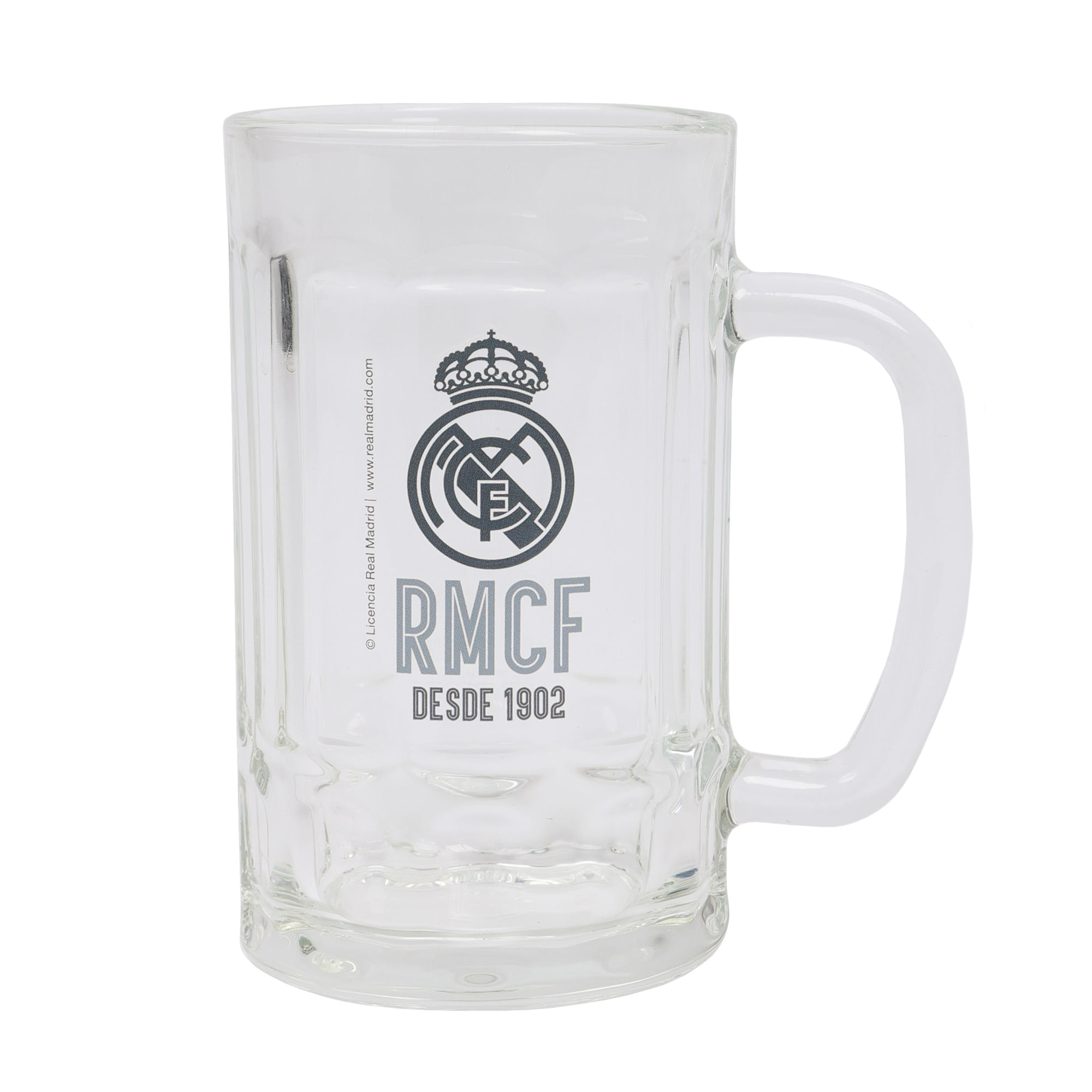 Mug REAL MADRID Statement de Vidrio 420ml