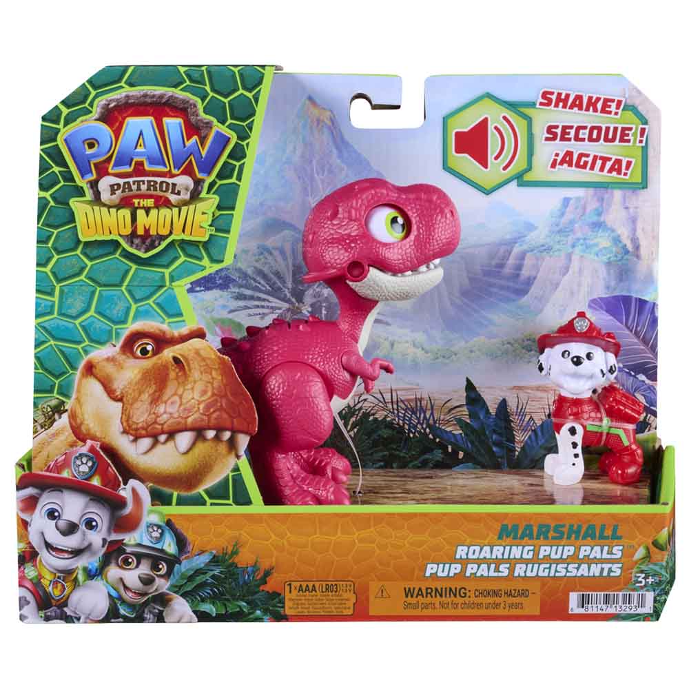 Pack De Figuras PAW PATROL Roaring Rex 2 Piezas