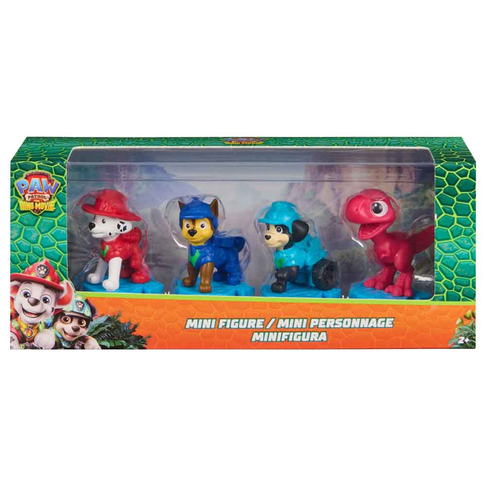 Pack De Figuras PAW PATROL 4 Piezas