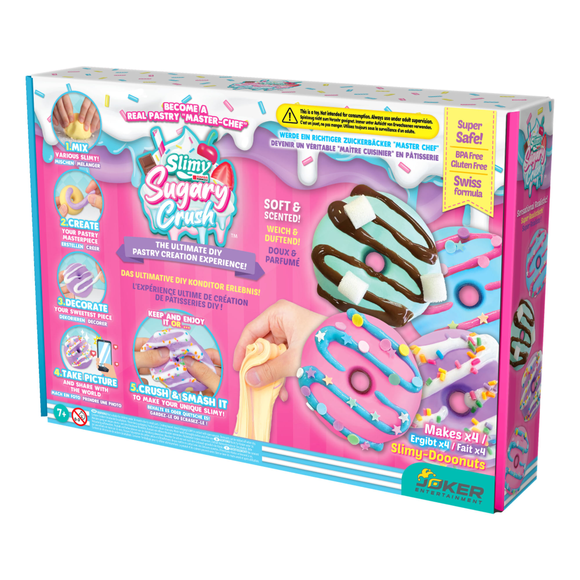 Kit de Slime JOKER SLIMY Donut (Modelos Aleatorios)
