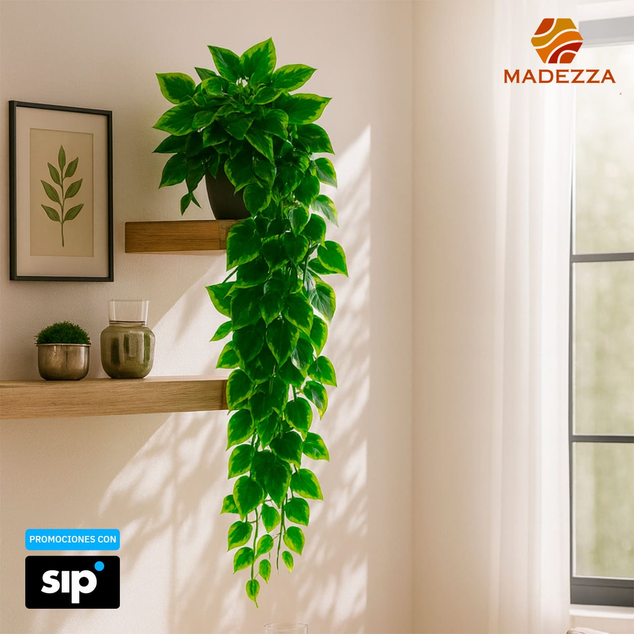 Planta Colgante Verde