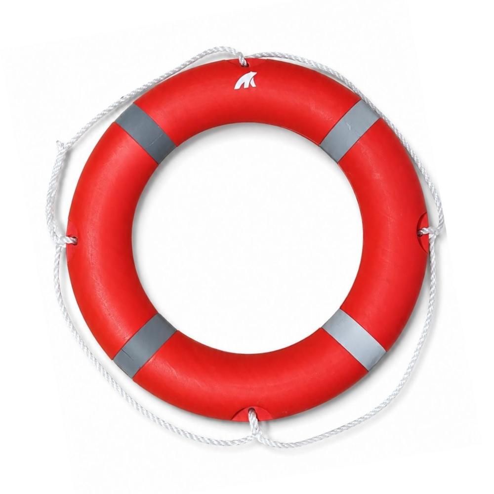 Aro Salvavidas de Polietileno 70 cm Naranja