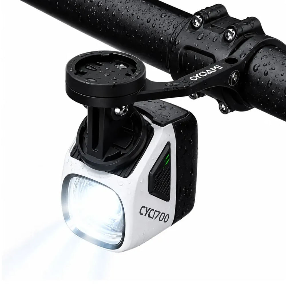 Luz Led Bicicleta 1700lm Recargable Usb C Ipx6