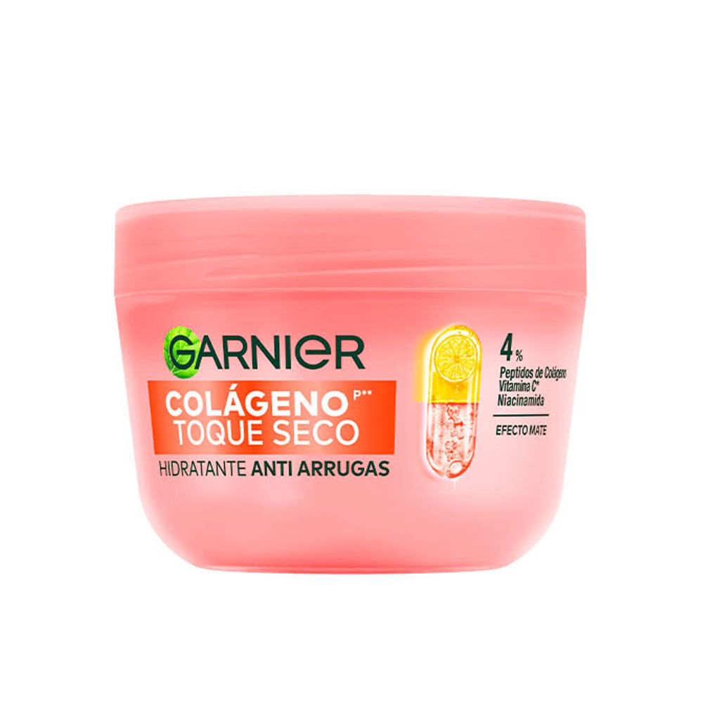 Crema Hidratante Garnier Toque Seco con Colágeno