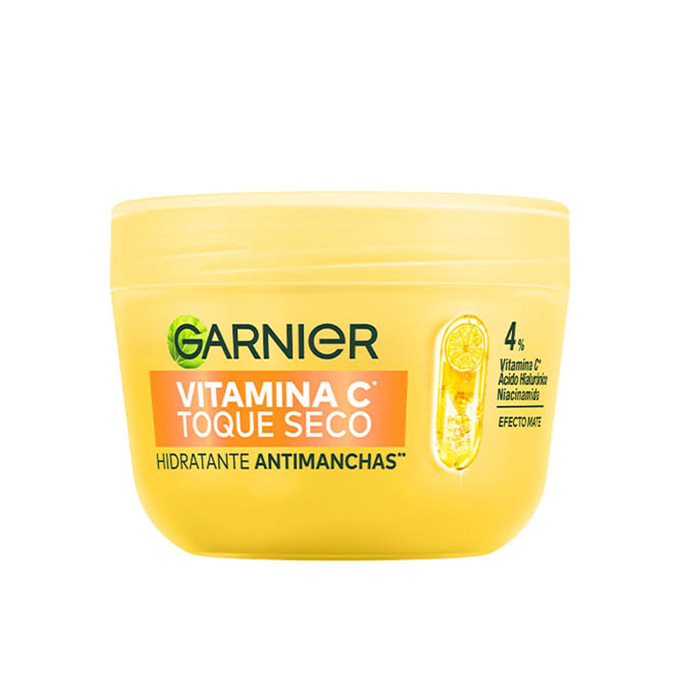 Crema Hidratante Garnier Toque Seco con Vitamina C