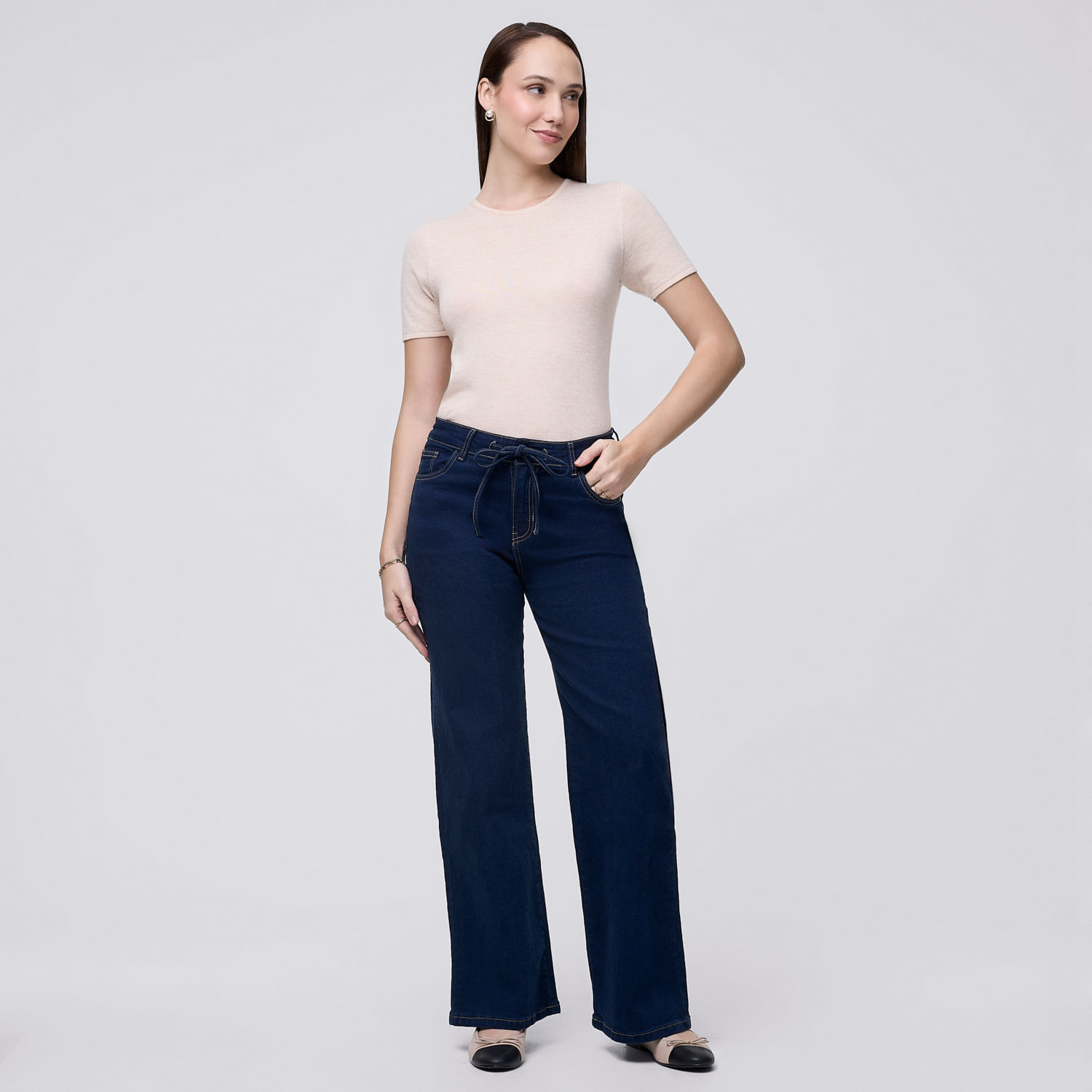 Jean Mujer Pita Madison Straight Azul Marino 28