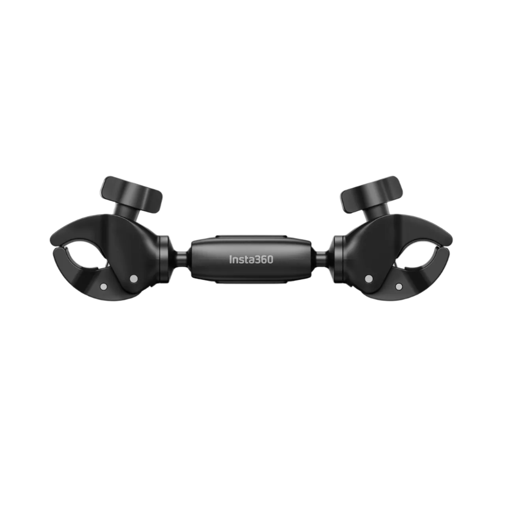 Soporte de palo selfie Insta360 doble pinza
