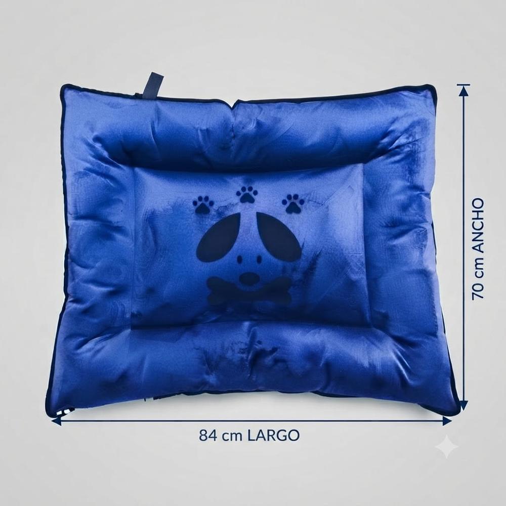 COLCHONETA DE NAPA PARA PERROS Y GATOS TALLA 3 - AZUL