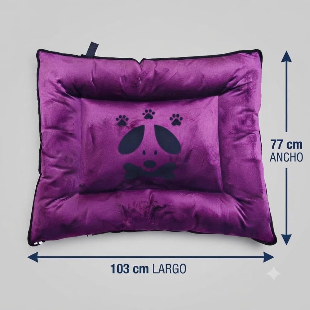 COLCHONETA DE NAPA PARA PERROS Y GATOS TALLA 4 - MORADO